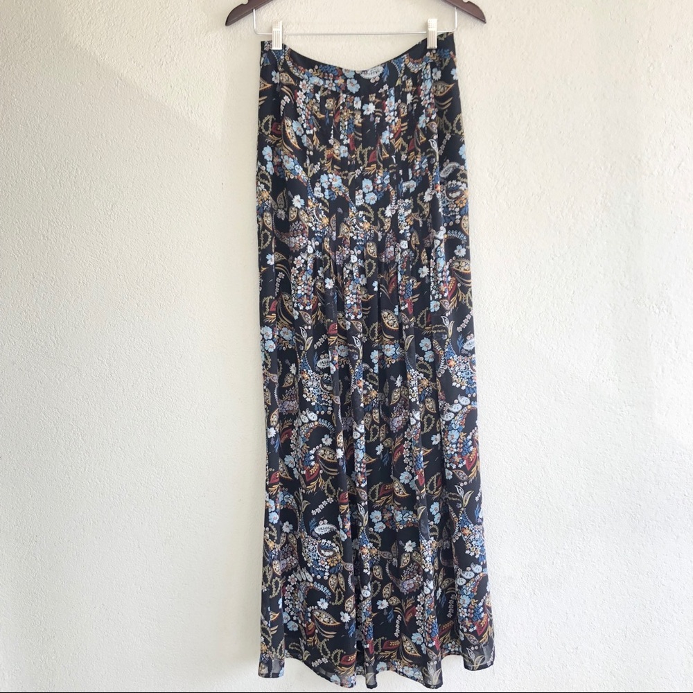 Anthropologie maxi skirt